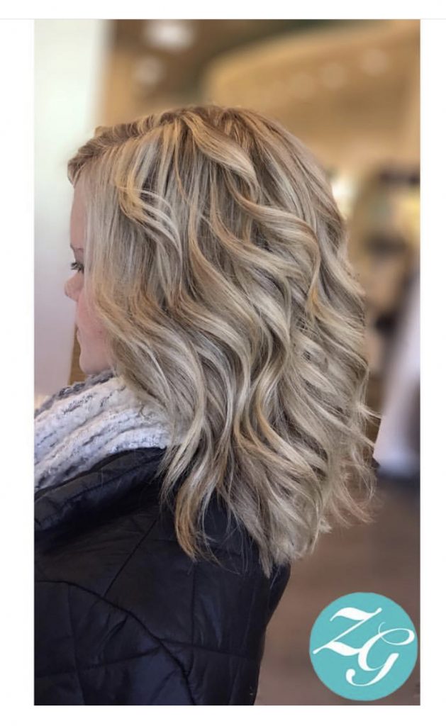 Blonde Hair, Beach Waves, Learn how to at Zoe Grace Salon NKY CINCINNATI