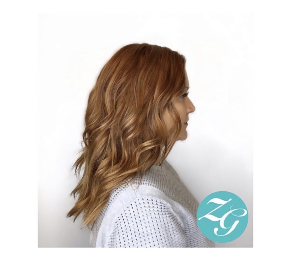 Strawberry Blonde Hair Color Specialist at Zoe Grace Salon NKY Cincinnati