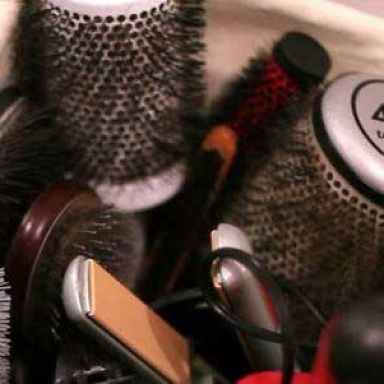 cleaning hair care implements