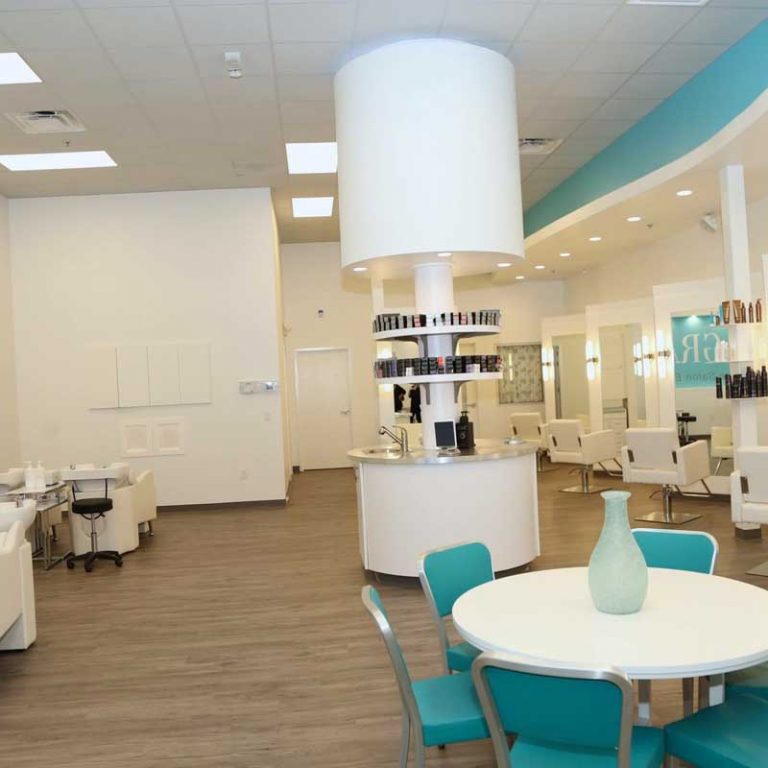 interior of Zoe Grace Salon